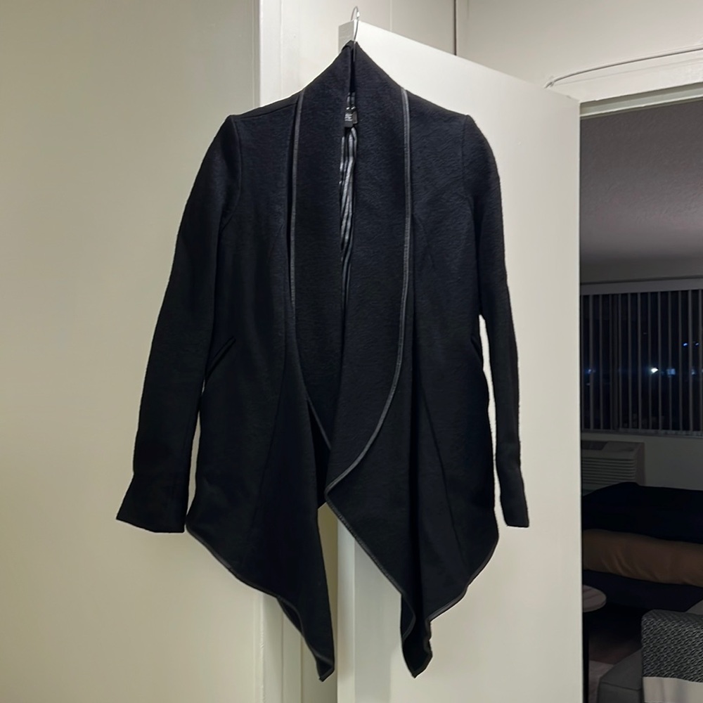 Wool blend coat